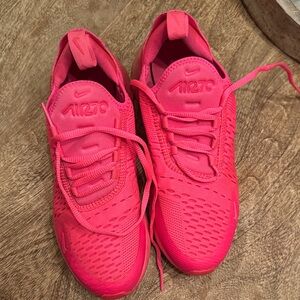 Like new! Worn only a few times. Nike Air Zoom Fuchsia Sneakers